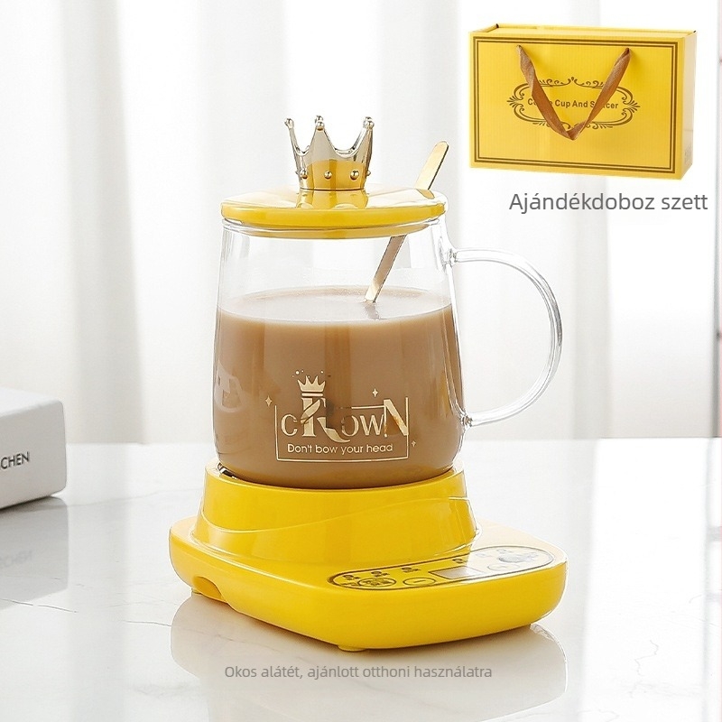 Elektronikus üvegkanna melegítésre és tea készítésére, 1-2 személyre, szétválasztható kialakítás, teljesítmény 1000 W alatt, 1 m hosszú tápkábel