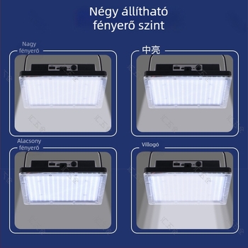 Újratölthető LED kemping lámpa utcai standokhoz, 432 LED-diódával, 150W, bemenet 5V/2A, kültéri erős világítás