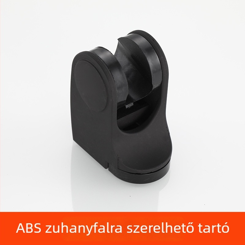 Kézi zuhannyal és tömlővel rendelkező zuhanyfej készlet – Top-Spray eső, rozsdamentes acél, forgó állvány