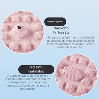 Nyomásos talpmasszázs tábla, hexagonális patchwork dizájn, jóga kiegészítő otthonra