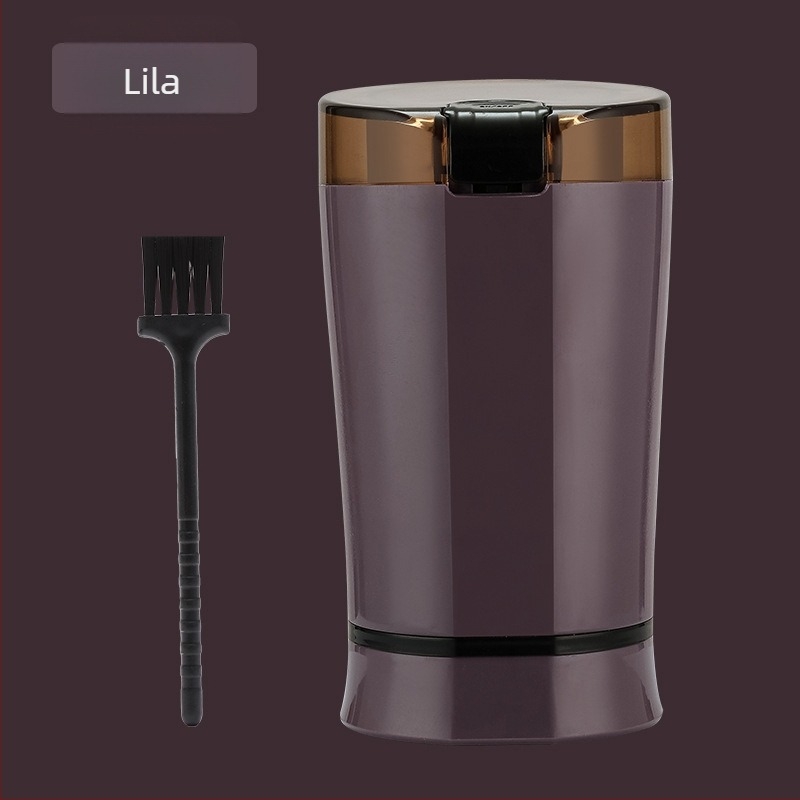 Rozsdamentes acél gabona- és kávédaráló – elektromos mini asztali őrlő, Guoxin, 60W, 10000 RPM, 2 pengével, 110-240V