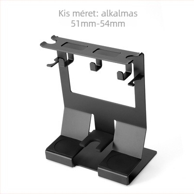 Bar kávéeszköz tároló állvány, fémből, modern minimál stílus, otthonra és kávézóba