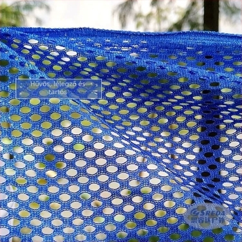Nylon kötélből készült hálófelületű függőágy, kültéri faágra akasztható, állvány nélkül