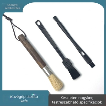 Chengyi kávédaráló tisztító ecsetkészlet, műanyag, 3 darab, tisztítás és por eltávolítása