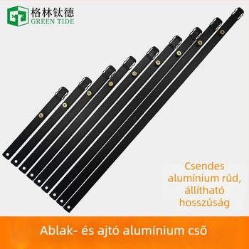 Kaszett ablak zárócsík kiegészítő – ötvözet átviteli rúd csatlakozó csúszka, anti-biztonságos, csendes működés, Modell GZ-01