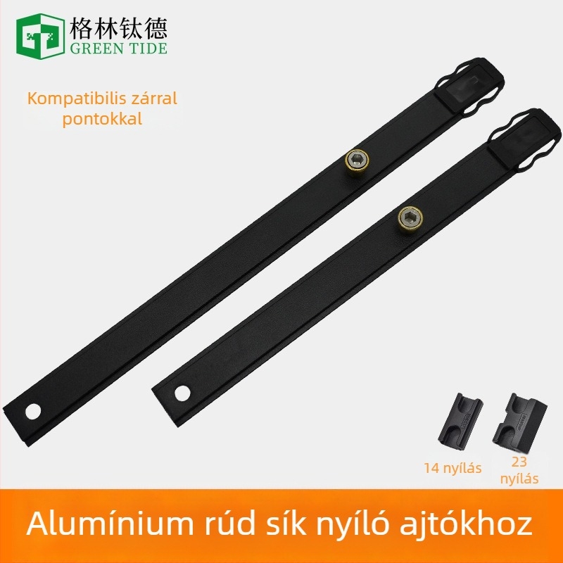 Kaszett ablak zárócsík kiegészítő – ötvözet átviteli rúd csatlakozó csúszka, anti-biztonságos, csendes működés, Modell GZ-01