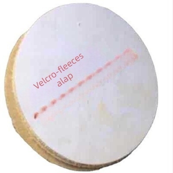 Polírozó takaró, kör alakú, polipropolén rost, csíkos mintázat, kopásálló sorozat