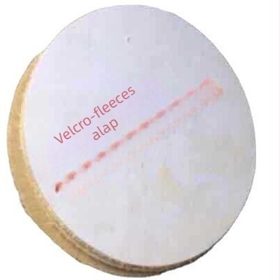 Polírozó takaró, kör alakú, polipropolén rost, csíkos mintázat, kopásálló sorozat