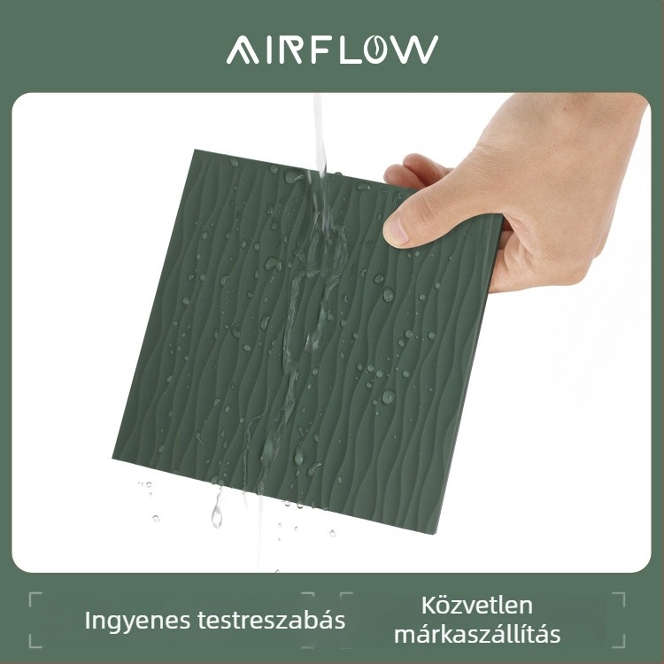 Airflow Kávé Tamp Pad — csúszásmentes szilikon alátét a kávé nyomásához