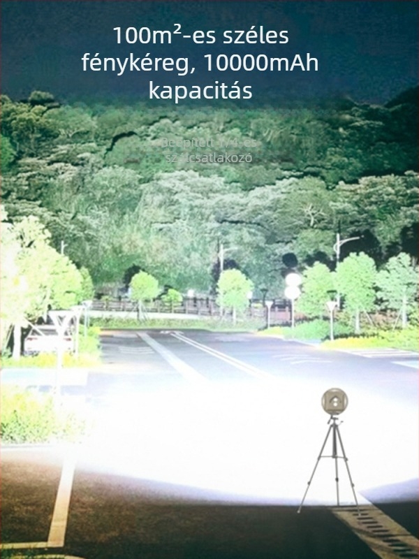 LEM LED kemping lámpa akasztó dizájnnal, újratölthető lítium akkumulátorral, 5V 20W