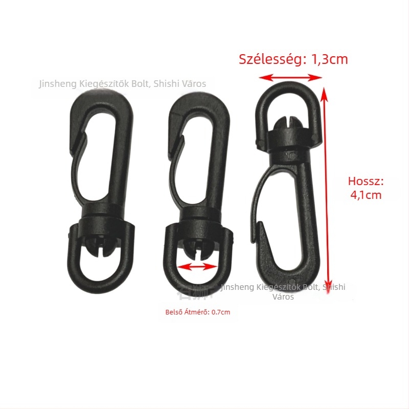 Táskaakasztó forgatható csattal, POM anyag, Rotating Buckle sorozat, városi egyszerű stílus