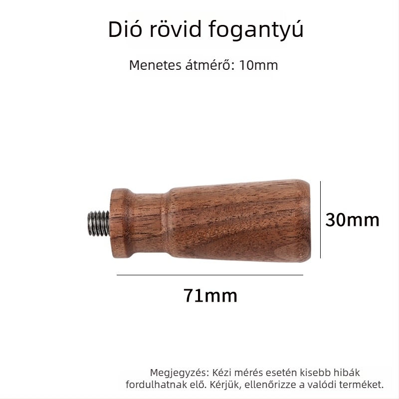 Kávétampér – tömörfa, modern minimalist stílus, egyszerű stílus