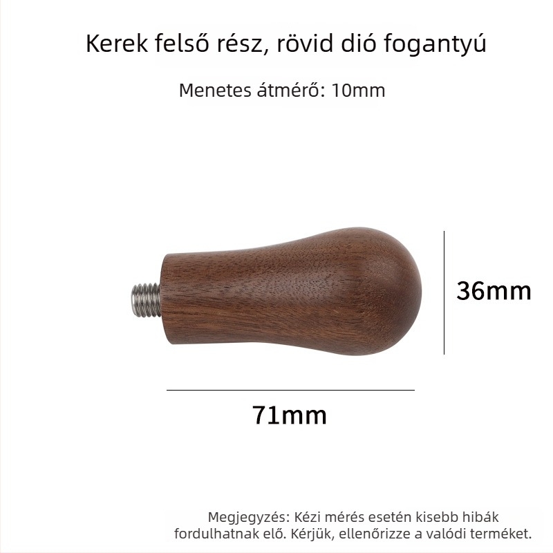 Kávétampér – tömörfa, modern minimalist stílus, egyszerű stílus