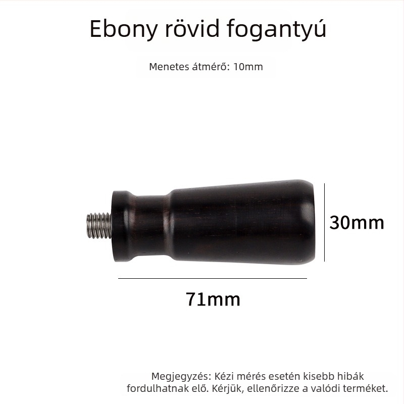 Kávétampér – tömörfa, modern minimalist stílus, egyszerű stílus