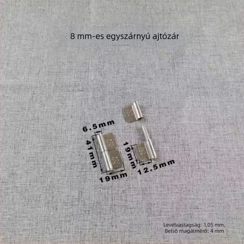 Rozsdamentes acél pánt, modell 22, 201/304 anyag, polírozott felület, Longmei