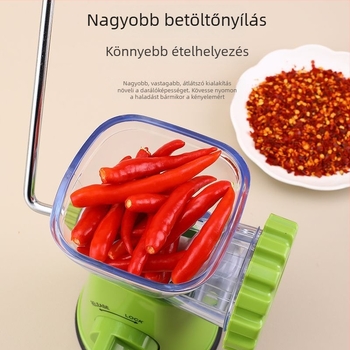 Házi használatra kolbász töltőgép, kézi, műanyag