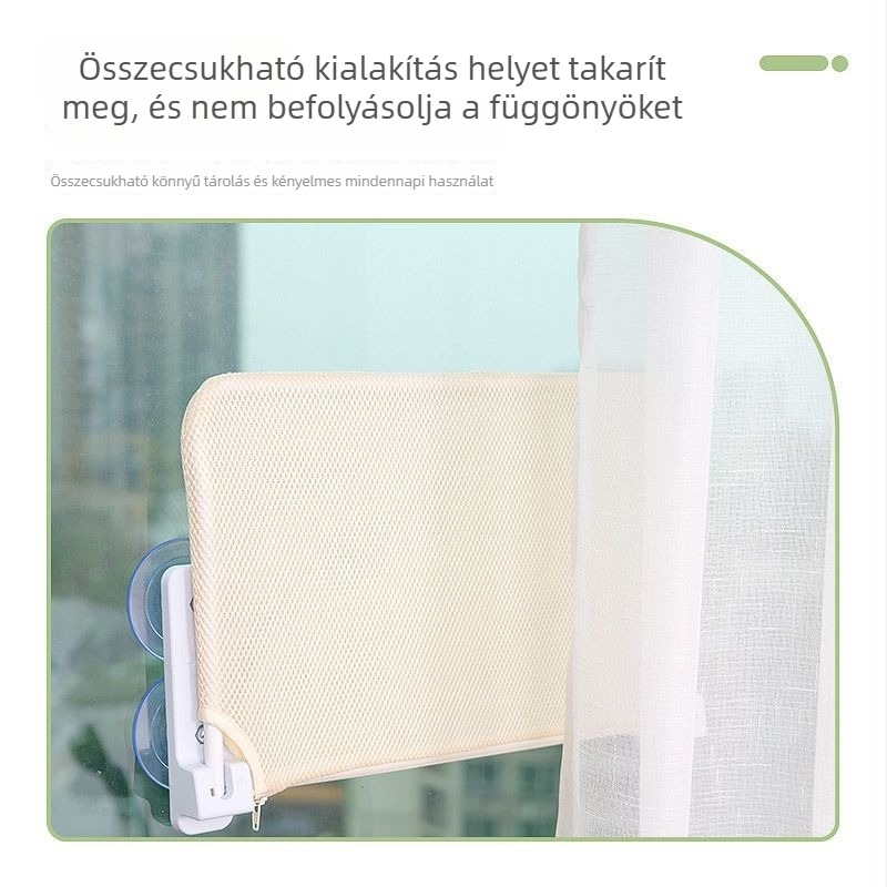 Összecsukható macska függőágy szívócsővel rögzítéssel, lélegző anyagból, beltéri használatra, egész éves