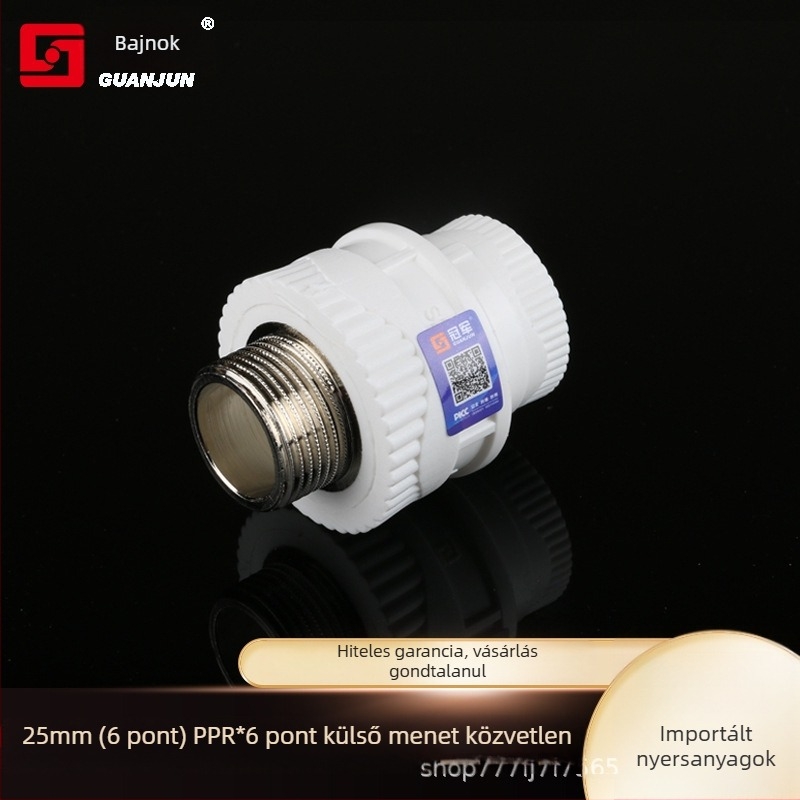 PPR csőcsatlakozók, Champion, modell 25, műanyag, kategória Egyéb