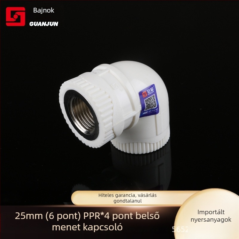 PPR csőcsatlakozók, Champion, modell 25, műanyag, kategória Egyéb