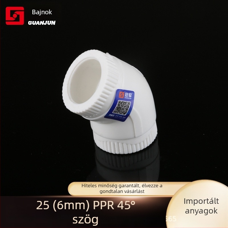 PPR csőcsatlakozók, Champion, modell 25, műanyag, kategória Egyéb