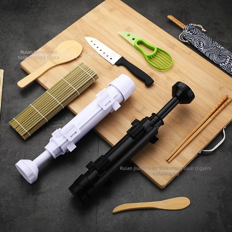 Rizsgolyó sushi forma – DIY otthoni használat, műanyag, modern stílus (műanyag; DIY forma; modern dizájn)