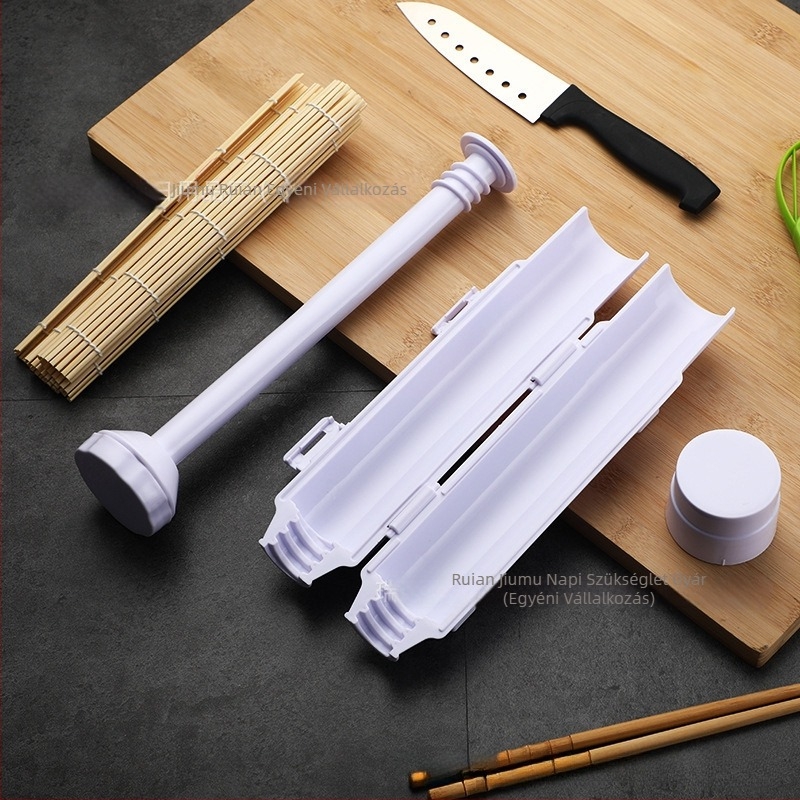 Rizsgolyó sushi forma – DIY otthoni használat, műanyag, modern stílus (műanyag; DIY forma; modern dizájn)