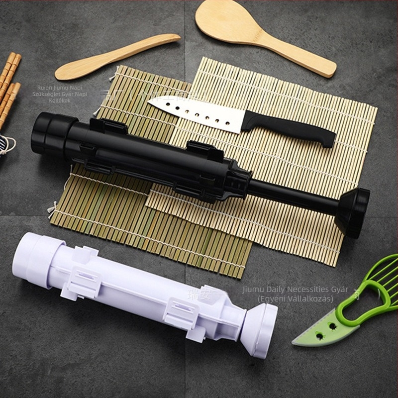 Rizsgolyó sushi forma – DIY otthoni használat, műanyag, modern stílus (műanyag; DIY forma; modern dizájn)