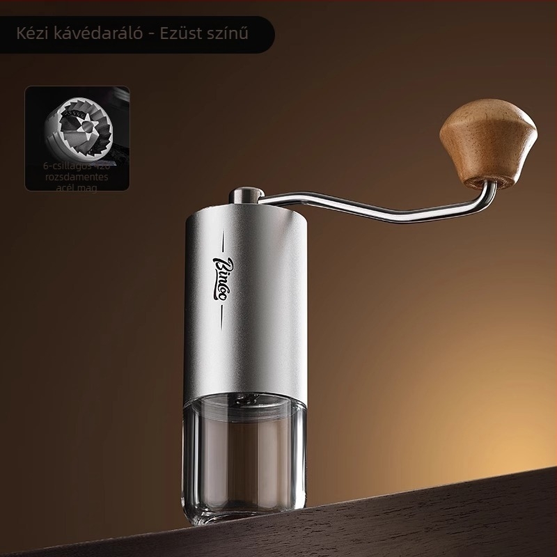 Bin Coo kézi kávédaráló – hordozható, könnyű luxus retro stílus, 2021 nyarán debütált