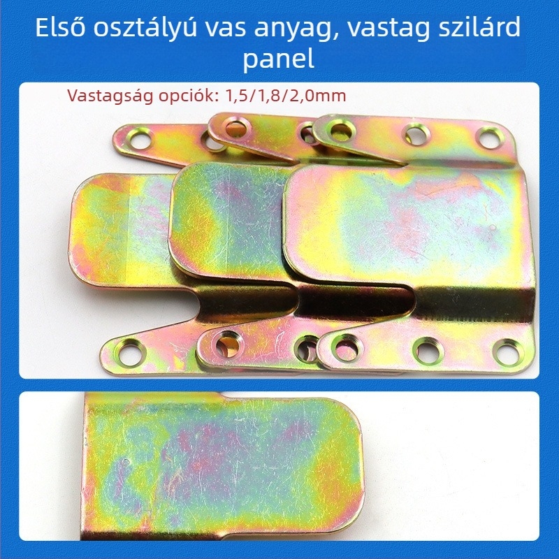 Kanapé-zsanér csatlakozók és betétek, vasból készült hardver, Mingyang márka; modellek: 18-point, 12-point, 16-point, A insert, mountain connector; felhasználás: kanapé; stílus: Új kínai stílus