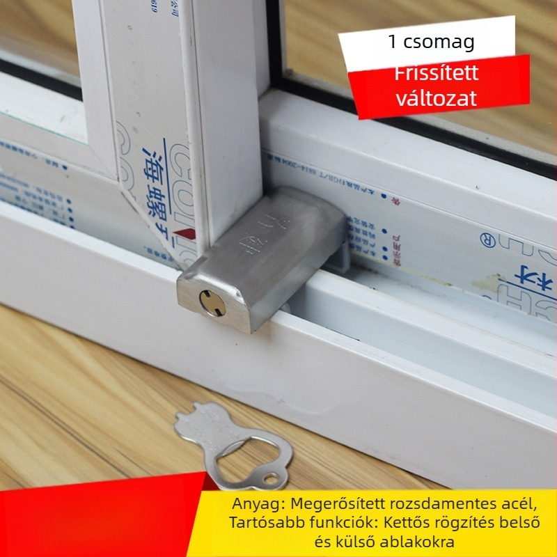 Ablakzár, modell Aqs02, lopás elleni, csúszó ablak, gyermekvédelem