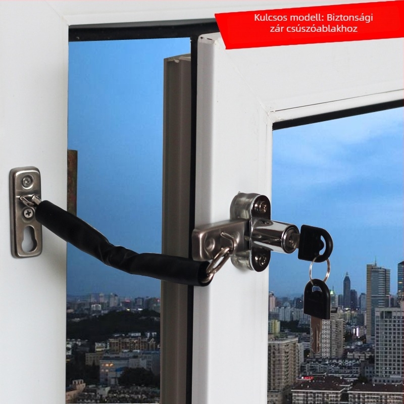 Ablakzár, modell Aqs02, lopás elleni, csúszó ablak, gyermekvédelem