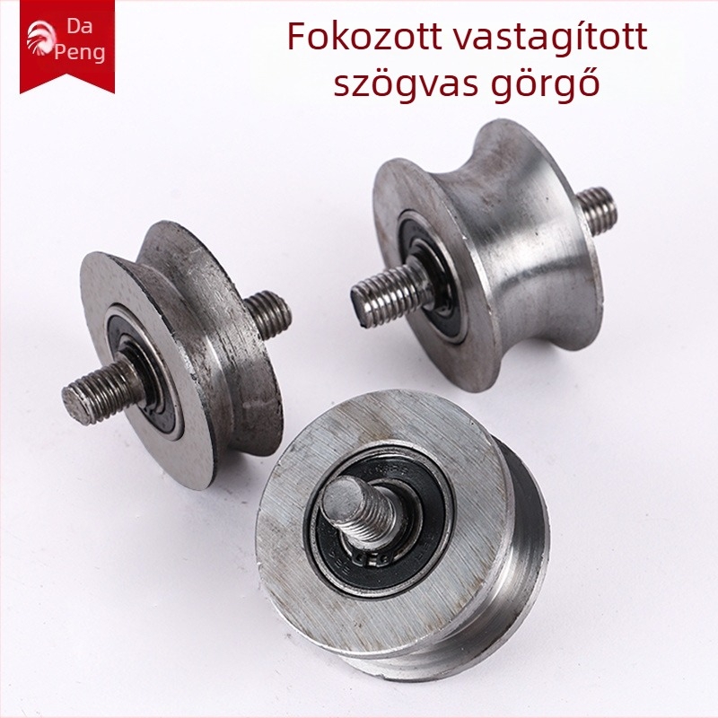 Szögvas profil görgő, öntöttvas, Dapeng márka, modern minimalizmus