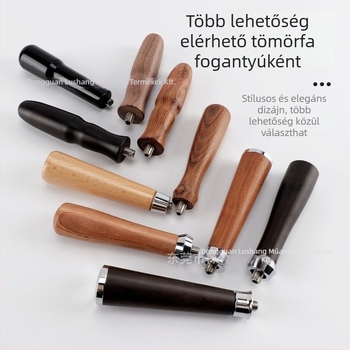 Fa fogantyú kávéfőzőhöz – Luxiang, modern minimalista stílus, anyag: fa, kávéfőző fogantyú kiegészítő