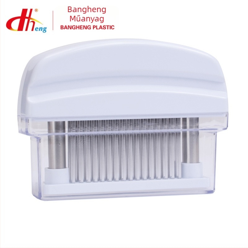 Bangheng rozsdamentes acél húspuhító kalapács tűs tüskékkel steakhez és sertésszeletekhez