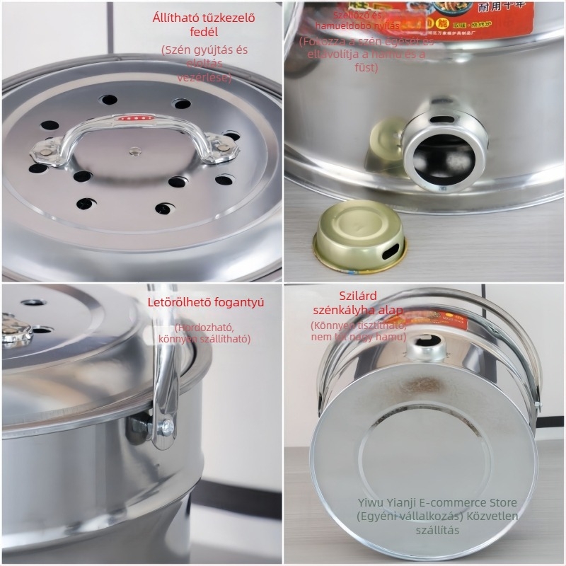 Szénfűtéses kályha Hit Along 985 | Funkció: Egyéb; Kategória: Egyéb