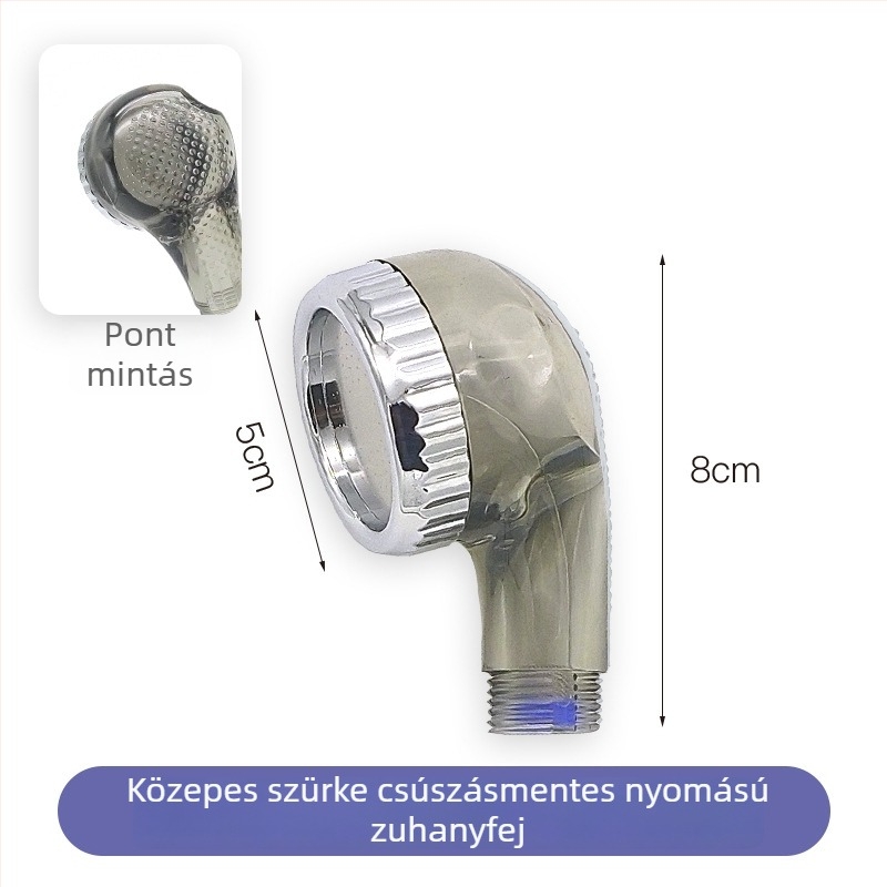 Comey hordozható hajmosó fej fodrászszalonba - kézi működtetés, víztakarékos, ABS, kerek alakú