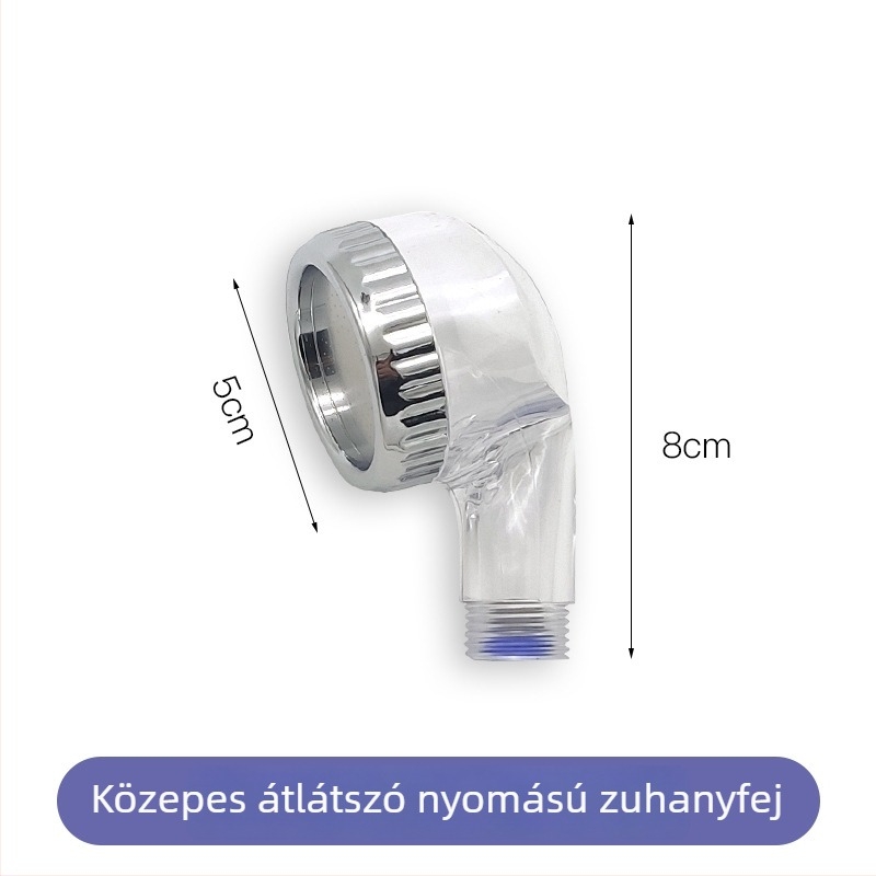 Comey hordozható hajmosó fej fodrászszalonba - kézi működtetés, víztakarékos, ABS, kerek alakú