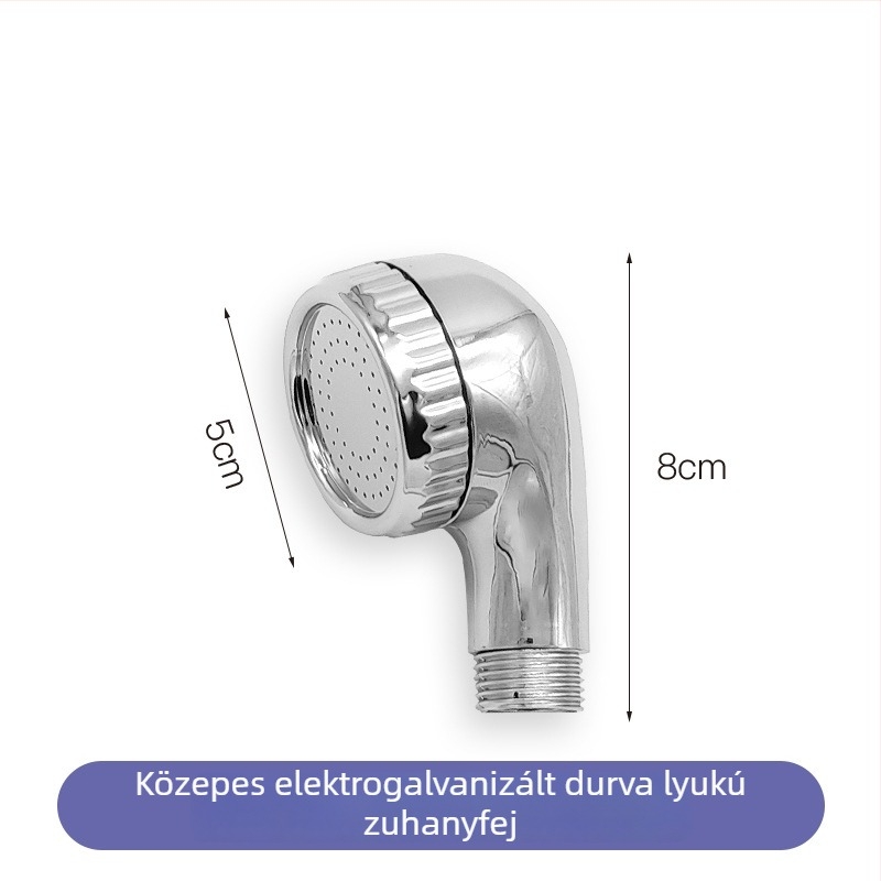 Comey hordozható hajmosó fej fodrászszalonba - kézi működtetés, víztakarékos, ABS, kerek alakú