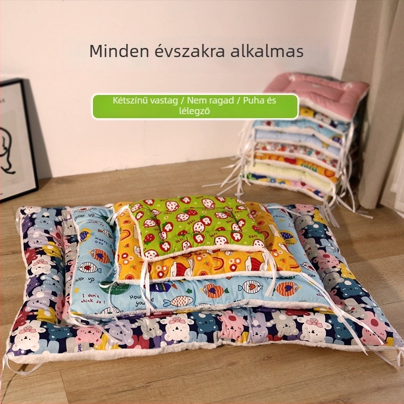 Macska ketreces ülőpárna — poliészter rostból, háziállatok fészke, alkalmas macskáknak