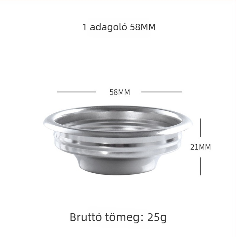 KLAM Szűrő Pohár Fél-Automata Kávéfőzőhöz — Kávé Szett, Bevezetés 2020, Testreszabható, Logó Nyomtatása Engedélyezett