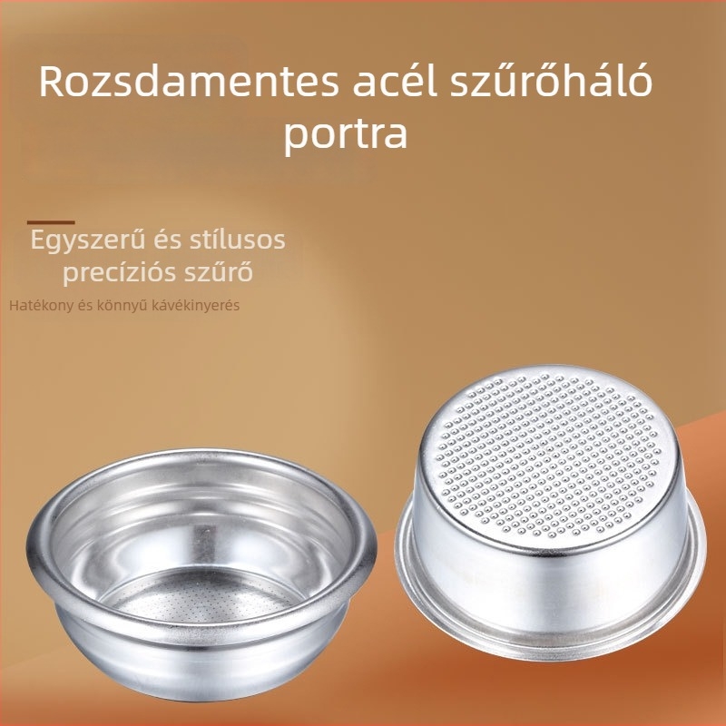 KLAM Szűrő Pohár Fél-Automata Kávéfőzőhöz — Kávé Szett, Bevezetés 2020, Testreszabható, Logó Nyomtatása Engedélyezett