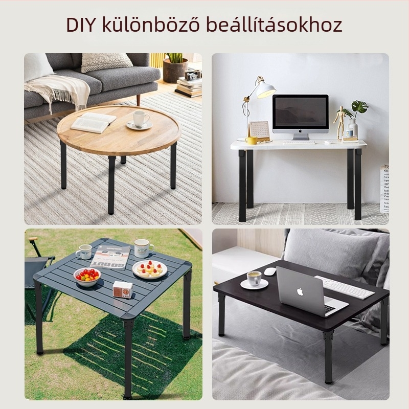 Összecsukható asztal láb zsanér 90°-os önzáróval, vas konstrukció, modell Folding support frame-q3fr, modern stílus