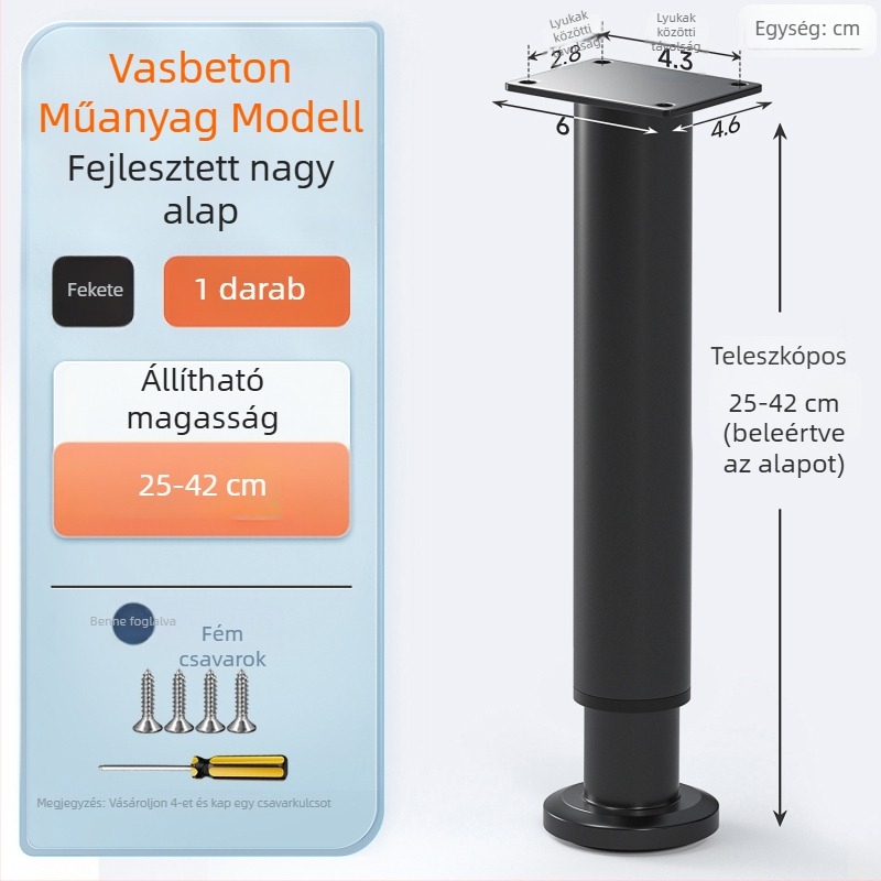 Összecsukható asztal láb zsanér 90°-os önzáróval, vas konstrukció, modell Folding support frame-q3fr, modern stílus