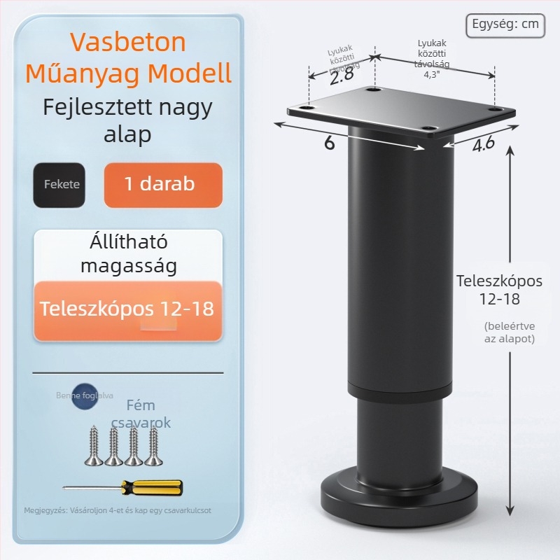 Összecsukható asztal láb zsanér 90°-os önzáróval, vas konstrukció, modell Folding support frame-q3fr, modern stílus