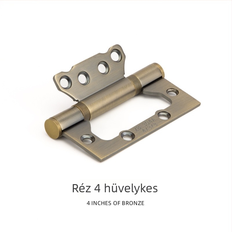 Csapágyas ajtózsanér, 304 rozsdamentes acél, elektroplatált felület, Meihong márka, modern minimalist stílus