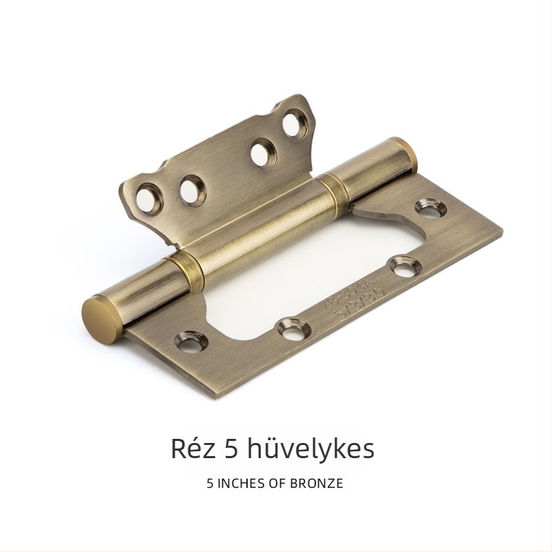 Csapágyas ajtózsanér, 304 rozsdamentes acél, elektroplatált felület, Meihong márka, modern minimalist stílus