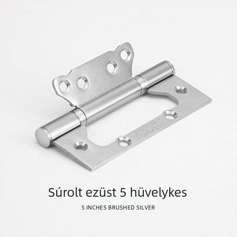 Csapágyas ajtózsanér, 304 rozsdamentes acél, elektroplatált felület, Meihong márka, modern minimalist stílus