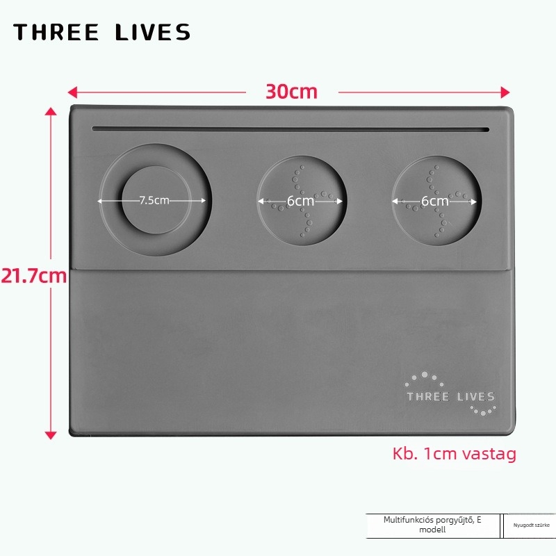 Bár tároló matrac púderes párnával – THREE LIVES, PVC Soft Glue, Modern egyszerű stílus, Alkalmas bárhoz, kávézóhoz és étteremhez