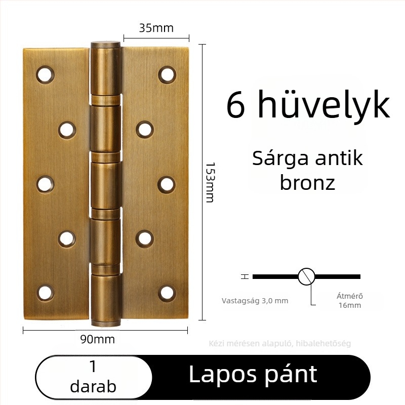 Beiming rozsdamentes acél ajtópántok, masszív kivitel, lapos nyitású kialakítás, elektroplatolt felület, modern minimalist stílus