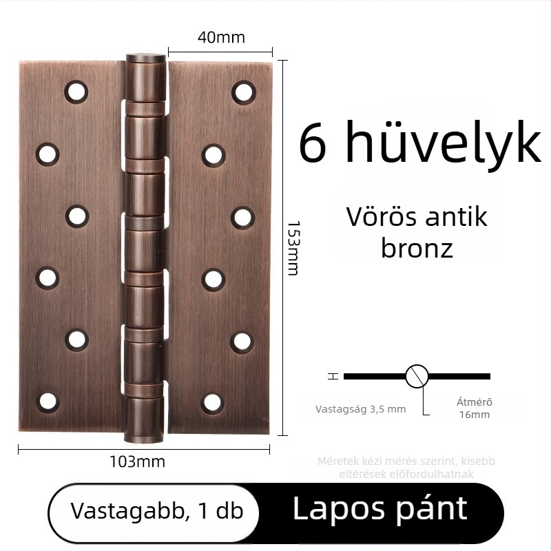 Beiming rozsdamentes acél ajtópántok, masszív kivitel, lapos nyitású kialakítás, elektroplatolt felület, modern minimalist stílus